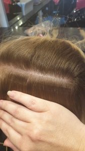 Tape-in hajhosszabbítás európai hajból